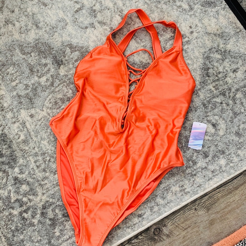 Forever21 Plus cheeky one piece
